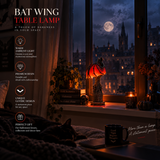 Bat Halloween Lamp By Luviko