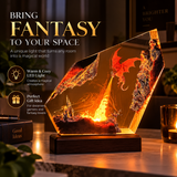 Fire Dragon Halloween Lamp By Luviko