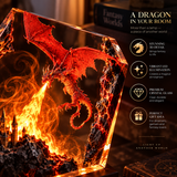 Fire Dragon Halloween Lamp By Luviko