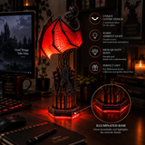 Bat Halloween Lamp By Luviko