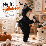 Baby Halloween Bat Costume By Luviko