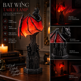 Bat Halloween Lamp By Luviko