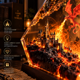 Fire Dragon Halloween Lamp By Luviko